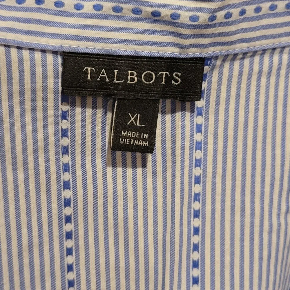 Talbots Striped Tunic - Picture 6 of 11